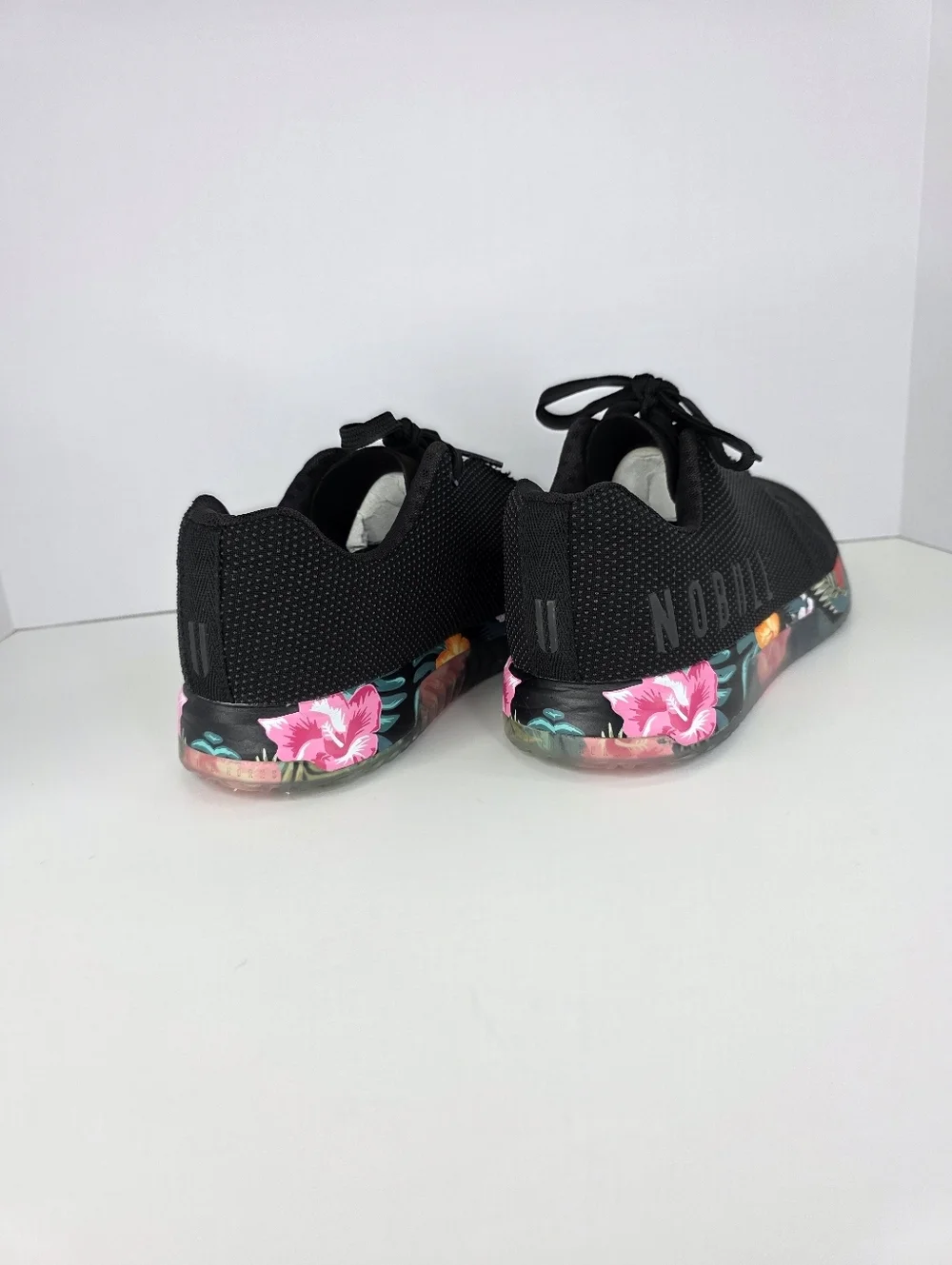 NOBULL Impact Sneaker Men's 9.5 Women's 11 Trainer SuperFabric Midnight Tropical - Picture 8 of 16